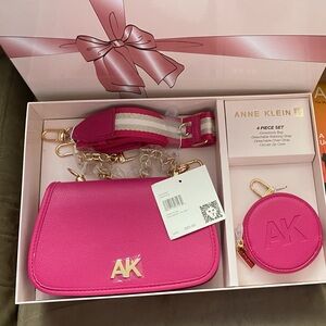 Anne Klein Vibrant Pink Accessory Set